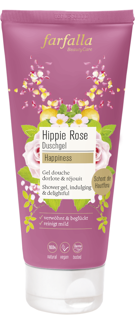 Duschgel Hippie rose Happiness, 200ml