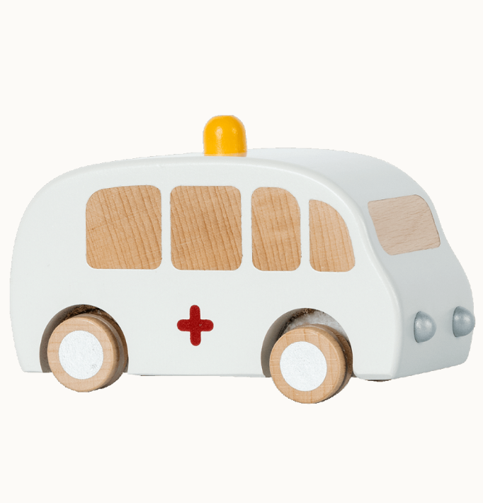 Holz Auto Krankenwagen