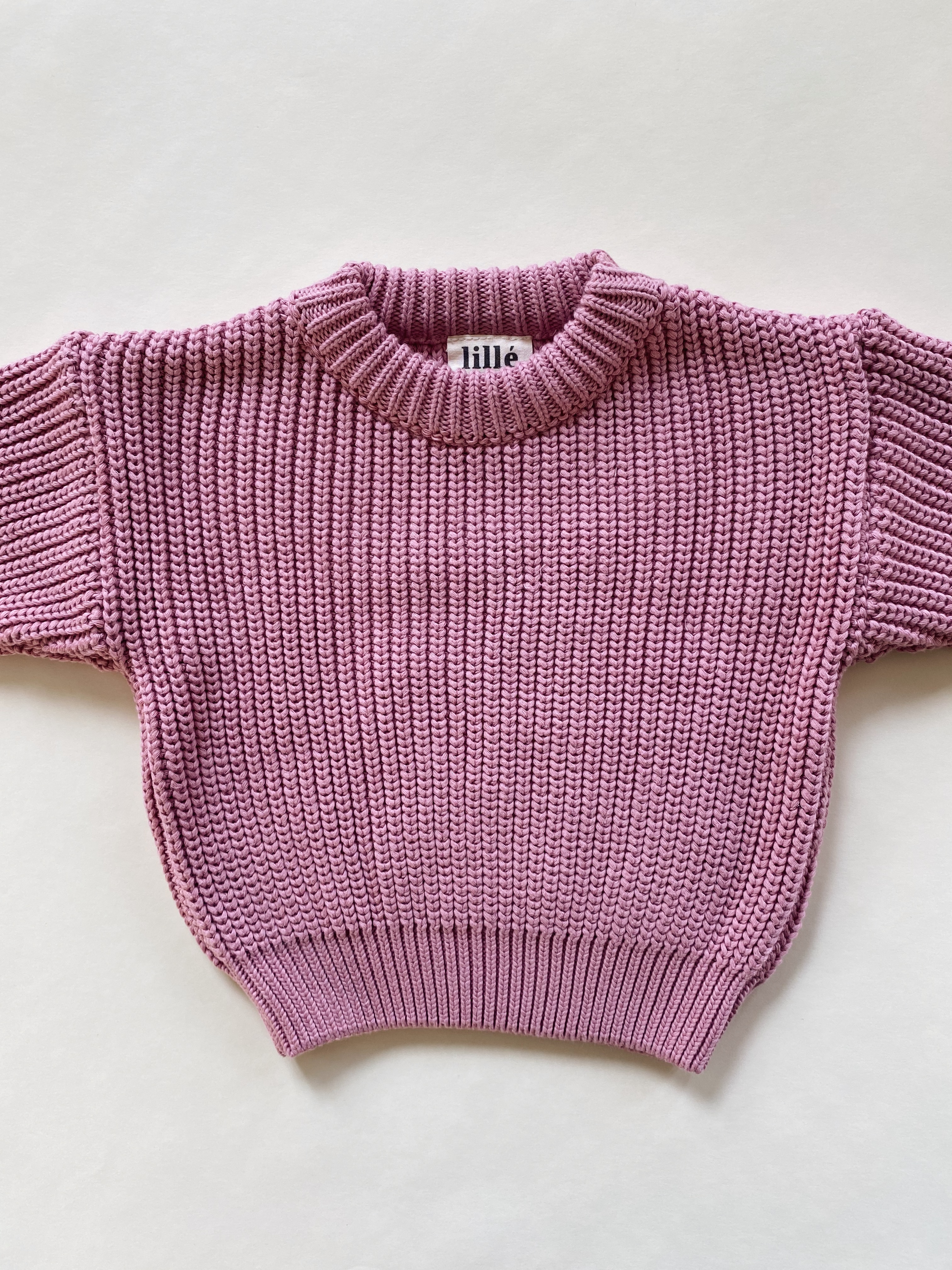 Kinder Strick Pullover Baumwolle